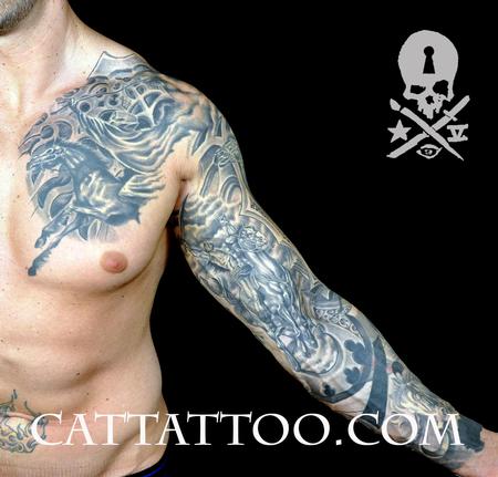 Tattoos - Boris Four Horsemen - 115201